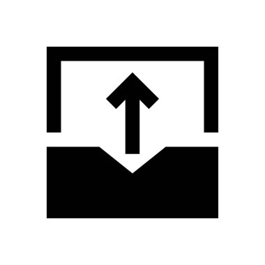 ok kitabı vektör simgesi düz simgesi