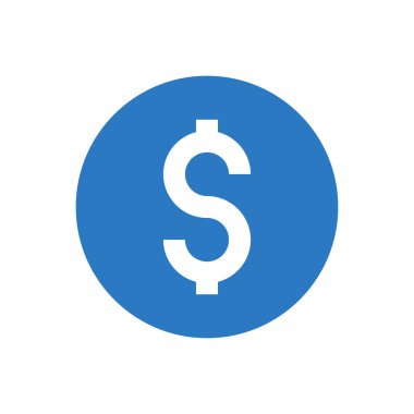 para birimi vektör renk simgesi