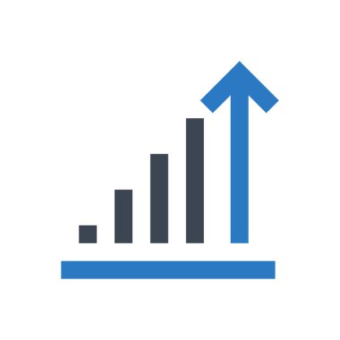 Vektör kabartma renk simgesini arttır