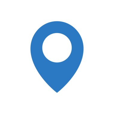 pin vektörü renk simgesi