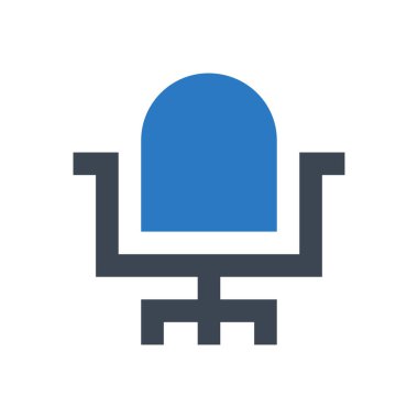 boş vektör kabartma renk simgesi