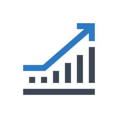 finans vektörü renk simgesini