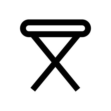 tablo vektörü ince çizgi simgesi