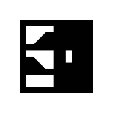 Kostüm vektörü kabartması düz simge