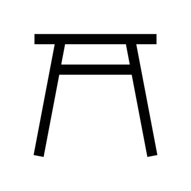 tablo vektör düz simgesi