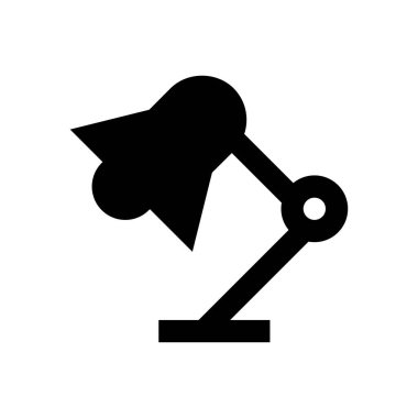 ışık vektör düz simgesi