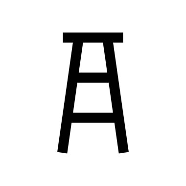 iç vektör glyph düz simgesi