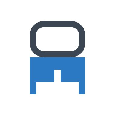 makyaj vektörü renk simgesi