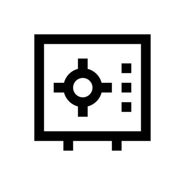 Atlama vektörü ince çizgi simgesi