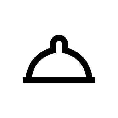 yiyecek vektörü ince çizgi simgesi