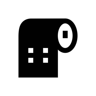 Düz vektör simgesini yuvarla