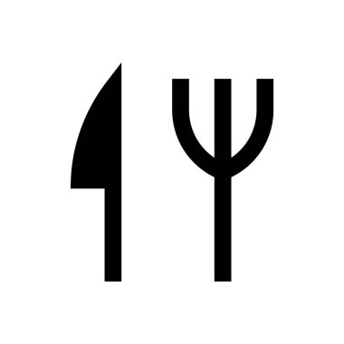 bıçak vektör düz simge