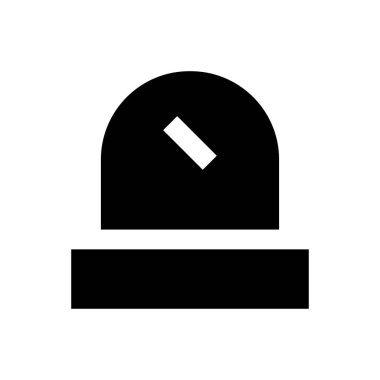 iç vektör glyph düz simgesi