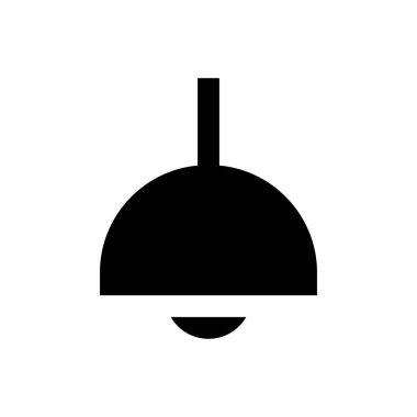 ampul vektör kabartması düz simge