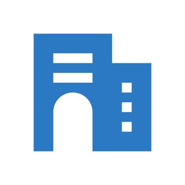 Otel vektör renk simgesi