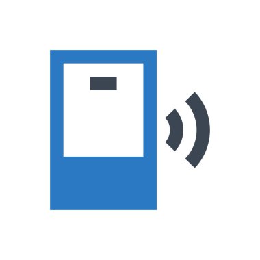 telefon vektörü renk simgesi