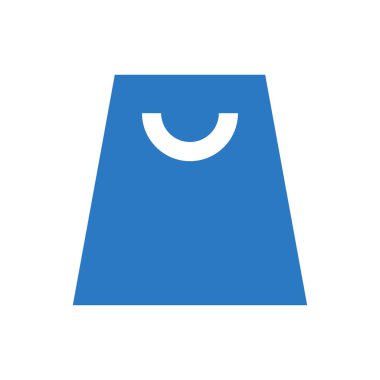 Alışveriş vektörü renk simgesi