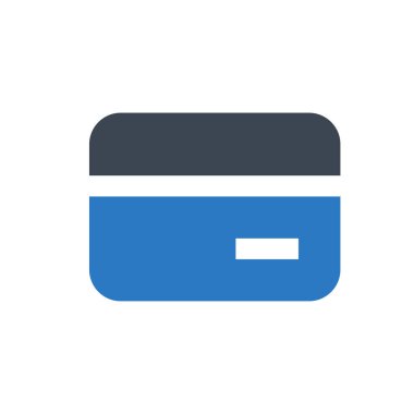 kredi vektörü renk simgesi