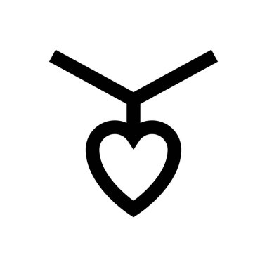 Madalyon vektörü ince çizgi simgesi