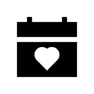 sevgi vektör düz simgesi