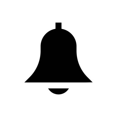 bildirim vektörü düz simgesi