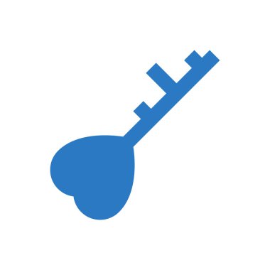 vektör kabartma renk simgesini kilitle