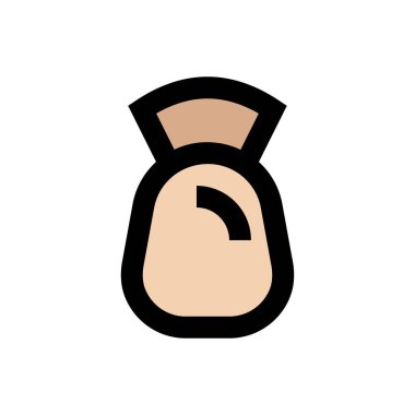 vektör düz renk simgesini kaydet