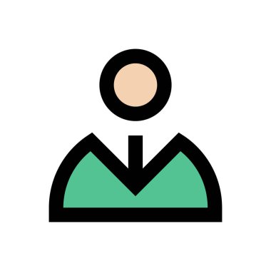 hesap vektörü düz renk simgesi