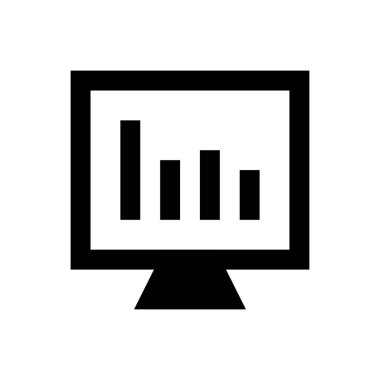 grafik vektör düz simgesi