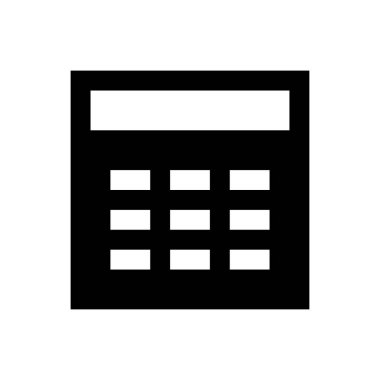 takvim vektörü düz simgesi