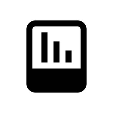 grafik vektör düz simgesi