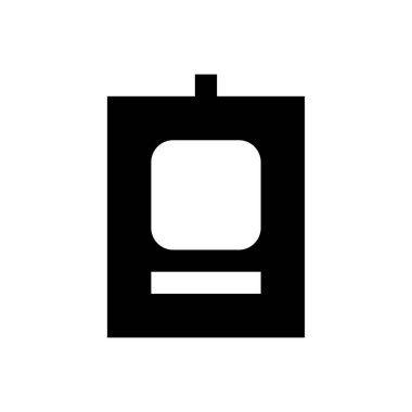 Rozet vektör düz simgesi