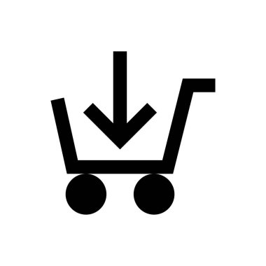 Taşıyıcı vektör düz simgesi