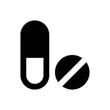 tıbbı vektör düz simge