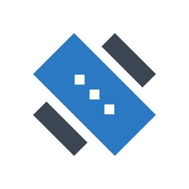 Yardım vektörü renk simgesi