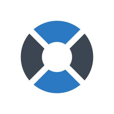 cankurtaran vektörü renk simgesi