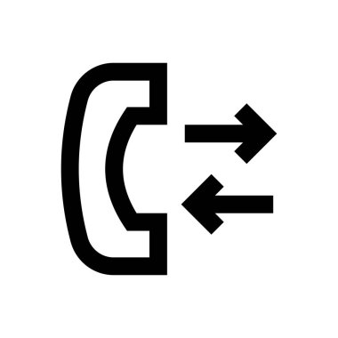 vektör ince çizgi simgesini destekle