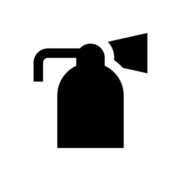 Gas Vector Glyph Flat Icon — 스톡 벡터