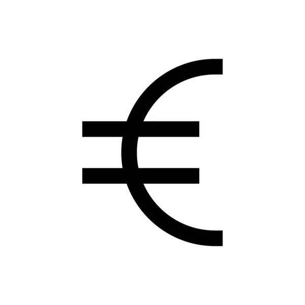 Значок Тонкой Линии Валютного Вектора — стоковый вектор