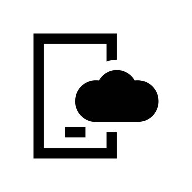 telefon vektörü simgesi düz simgesi