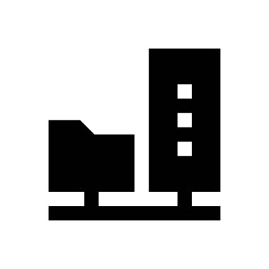 dosya vektör düz simgesi