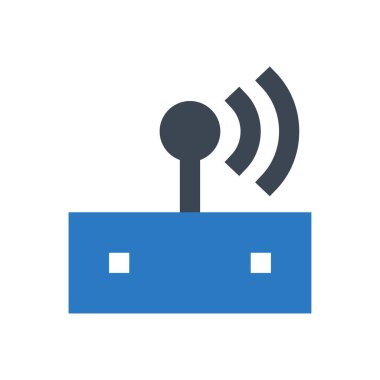 modem vektör renk simgesi