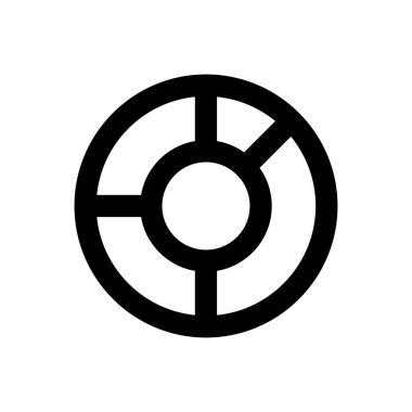 grafik vektörü ince çizgi simgesi