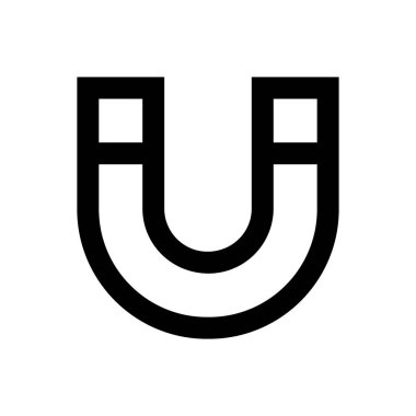 vektör ince çizgi simgesini çek