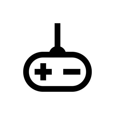 konsol vektör ince çizgi simgesi