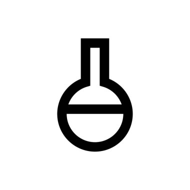 matara vektörü ince çizgi simgesi