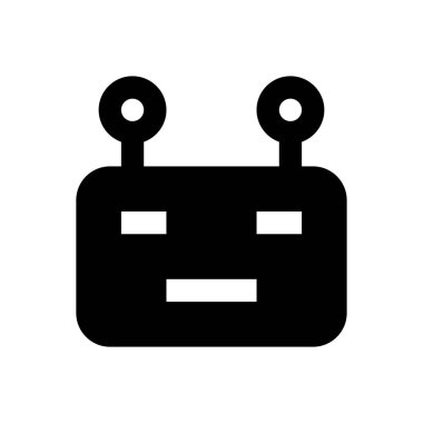 makine vektör düz simge