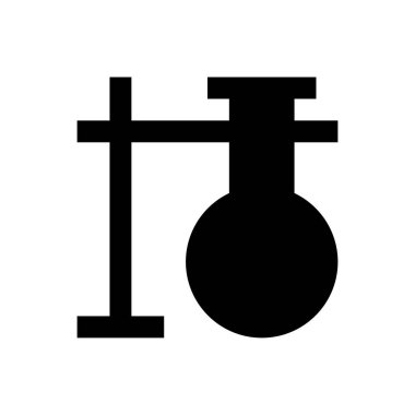 Bilim vektörü sembolü düz simgesi