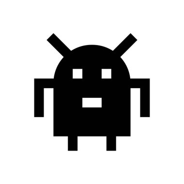 makine vektör düz simge