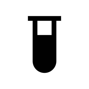 Tüp vektör düz simge